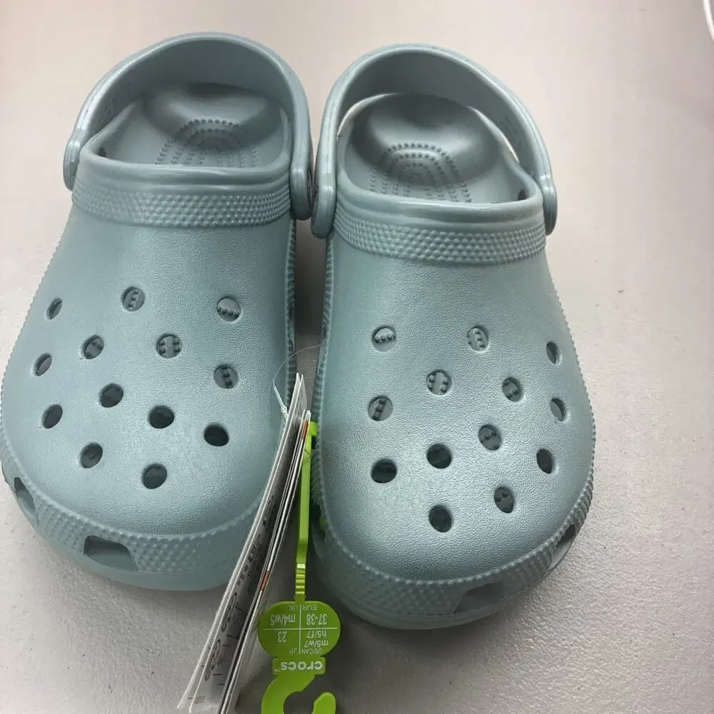 Crocs Classic Clog Pond Dusty Lilac Purple Men 5 Or Wmn 7 Casual Shoes 10001-3YO